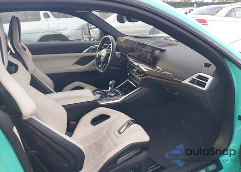 2025 BMW M4 Competition xDrive z USA, uszkodzony, nr VIN WBS33HK06SCS09205